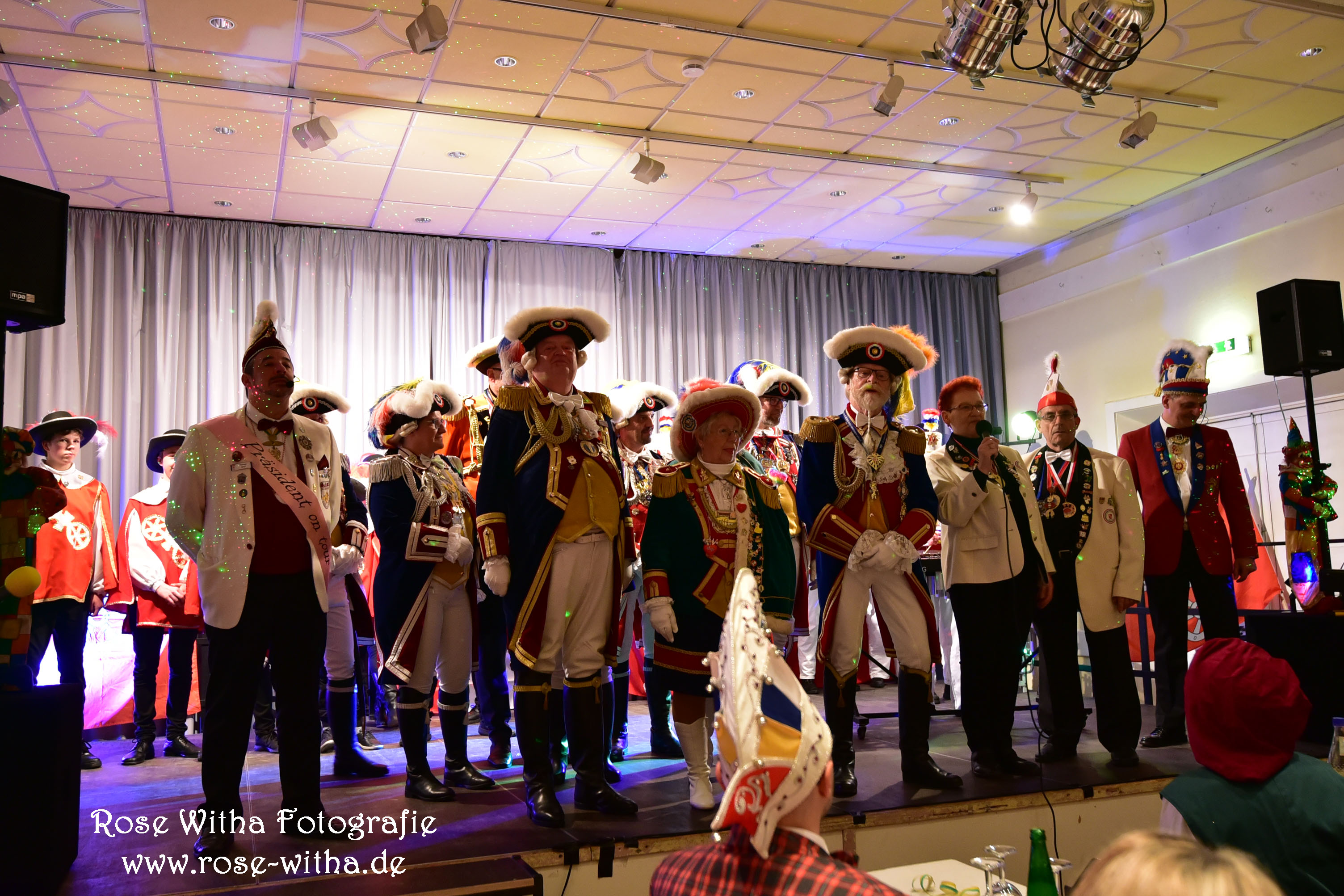 Der Vorstand mit seinen Gästen